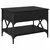 Kava Stol Crni hrast 70x50x50cm Konstruirano drvo