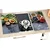 Set of 2 glass chopping boards, 50 x 28.5 cm, 0.4 cm thick, Healthy K