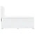 VIDAXL Box spring postelja z vzmetnico bela 80x200 cm umetno usnje