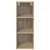 Vidaxl Viseča omarica Sonoma hrast 30 x 29,5 x 80 cm Inženirski les