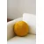 Aberto Design Ukrasni jastuk Pelus Top, 25x25x25 cm, Žuti