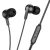 Žičane in-ear slušalice Jack 3.5 mm Hoco M124 crne