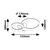 Rabalux LED Luster Amilia, 24W, DIP Switch, 51x38cm, Crni