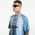 Dres PLEASURES x Umbro Two Cats Jersey Blue XXL