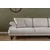 Atelier del Sofa Ugaona garnitura Mustang Bež