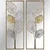 Salim ACH163-2 multicolor dekorativni metalni zidni dodatak set (2 komada)