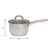 KINGHoff Kinghoff jekleni lonci 12 kosov Rosegold KH1765