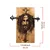 Wallity Zidna dekoracija Jesus, 48 x 57,5 cm, Crna