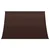 vidaXL Senčnik Rjava 150 x 150 cm 180 g / m2 poliester s PU premazom