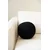 Aberto Design Ukrasni jastuk Teddy Top 20, 20x20x20 cm, Crni