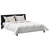 Duvet s jastucima s jastukom 3 pcs Bijelo Mikrofibra i Pero