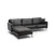 Atelier del Sofa Ugaona garnitura Reya Antracit