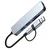 Hub postaja Techsuit DataBridge 5v1 (H7) USB-C - USB-A 3.0, 2x USB-A 2.0, SD/TF - gray