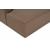 ATELIER DEL SOFA Fotelja Mora XL Chl Left Brown