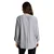 TOM TAILOR Bluza siva/bela