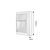 RABALUX Trento Spoljna zidna lampa, LED, IP65, 4W, 180lm, Antracit