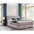 Boxspring postelja Jodla - 200x200 cm