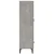 Visoka komoda siva boja betona 70x31x115 cm konstruirano drvo