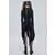 Gothic in punk majica moška - Bone printed knitted shawl - DEVIL FASHION - CA024