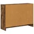 Kreveta s ladicama Dimljeni hrast 73,5 x 22,5 x 53,5 cm