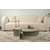 HANAH HOME Sto za dnevnu sobu Orion Ash Green Sandstone