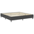 Den Posteljni okvir boxspring sivo blago 200x200 cm