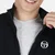 Sergio Tacchini Muški duks Nick Full zip, Crni