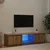 TV ormarić s LED svjetlima Artisan hrast 140x40x36 cm
