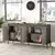 Hanah Home Kancelarijski set Srebrno-Antracit
