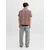 JACK & JONES Srajca JORMONTAUK vinsko rdeča/bela