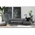 Atelier del Sofa Ugaona garnitura 96x85x287cm Antracit