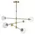 Endon 114039 - Luster na šipci 6xG9/3,2W/230V zlatna