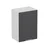 Hanah Home kuhinjski element Minar 7995, 50 cm, beli / antracit