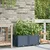 Vrtna saksija 2 pcs Sivi 80 x 40 x 37,5 cm Plastika