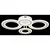 Globo 67372-54 - LED plafonsko svetlo ANTHONY LED/54W/230V 59x42 cm