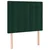 vidaXL Box spring postelja z vzmetnico temno zelena 80x200 cm žamet