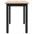 klupa Prirodna 80 x 35 x 45 cm Čvrsto borovo drvo