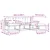 Set vanjskih sofa s jastukom 4 pcs Prirodna i krem