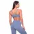 GymBeam Sportski grudnjak Essence String Denim Blue