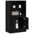 Visoki bife Crni hrast 60 x 35.5 x 103.5 cm Konstruirano drvo