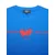 HARVEY MILLER Majica Basic modra/rdeča