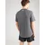 UNDER ARMOUR Funkcionalna majica črna/bela