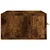 Vidaxl vidaXL Viseča nočna omarica dimljen hrast 35x35x20 cm
