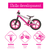 ChillaFish Balans bicikl BMXie 2, 12in., Roze