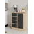 Hanah Home višenamenski ormarić Elmar, 66 cm, hrast Sonoma / antracit