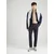 JACK & JONES Chino hlače JPSTMARCO ADAM  temno modra