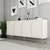 Hanah Home Komoda Lyon 80 180x80x35cm Krem-Zlatna
