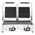 Dvojni sendvič grill 3600 W 57x30,5x20 cm
