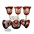Marika Kozarci za vino Ruby Crystal 280 ml z vonjem ananasa