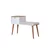 HANAH HOME Klupa Bohem White (277WLN1101)